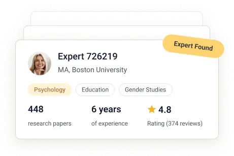 We cover 40+ subjects and connect you with a writer whose academic background fits your topic and requirements.